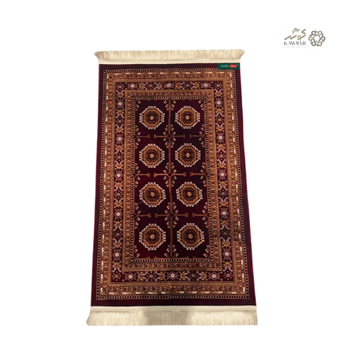 Silky Premium Turkish Prayer Mat 70x110 cm – Comfortable & Stylish Prayer Rug