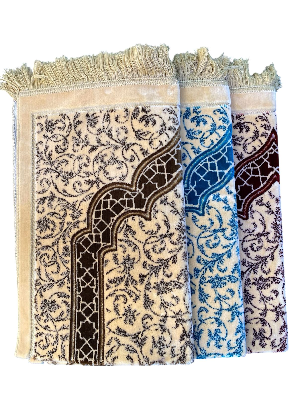 Turkish Premium Prayer Mat – Islamic Prayer Rug 70x110 cm, Soft & Comfortable