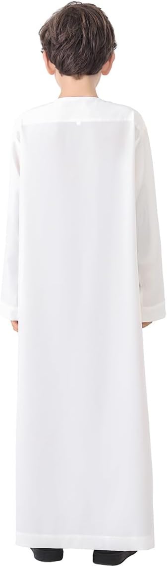 Ready-to-Wear Kids Emirati Kandora – Traditional Hand-Stitched Those / Dishdasha for Boys (Arab Dress)