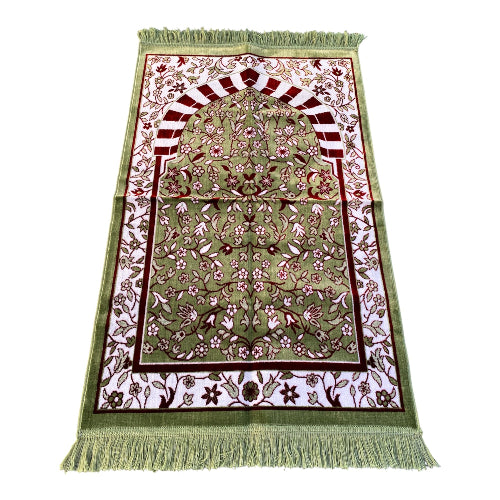 High Quality Turkish Prayer Mat – Islamic Prayer Rug 70x110 cm, Soft & Durable