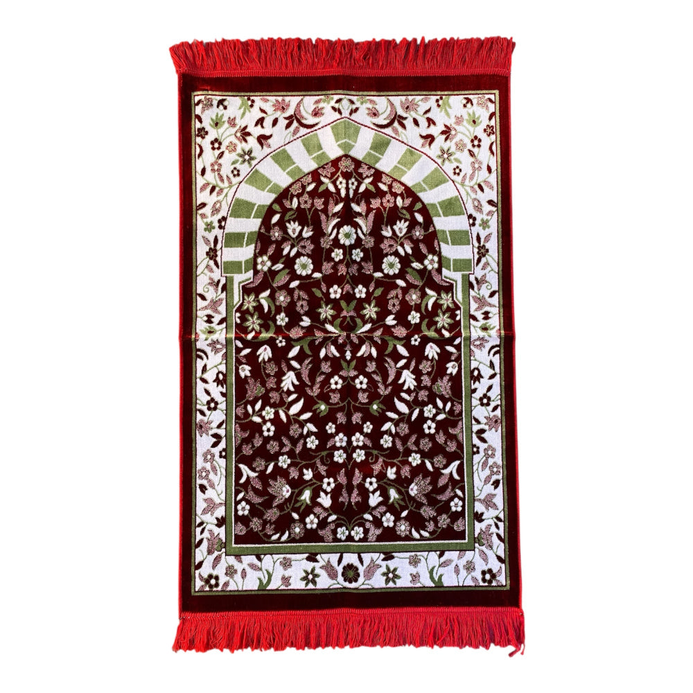 High Quality Turkish Prayer Mat – Islamic Prayer Rug 70x110 cm, Soft & Durable