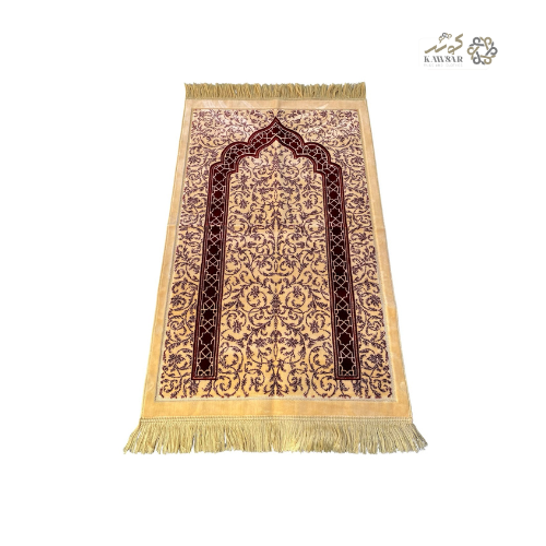 Turkish Premium Prayer Mat – Islamic Prayer Rug 70x110 cm, Soft & Comfortable