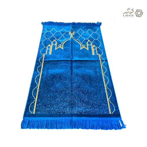 Luxury Turkish Prayer Mat – Soft Velvet Sajadah