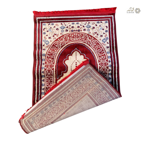 Luxury Turkish Prayer Mat UAE – Large 80x125 cm Thick &amp; Soft Velvet Sajadah
