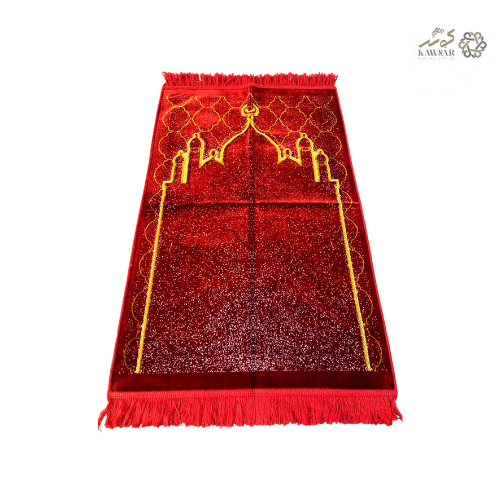 Luxury Turkish Prayer Mat – Soft Velvet Sajadah